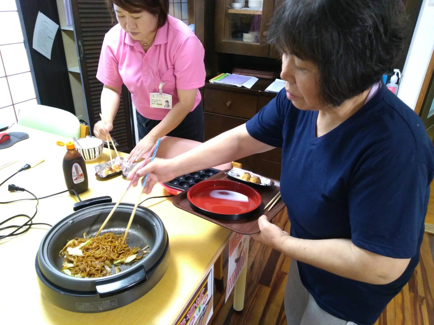 夏祭り　屋台？たのしいお昼♪